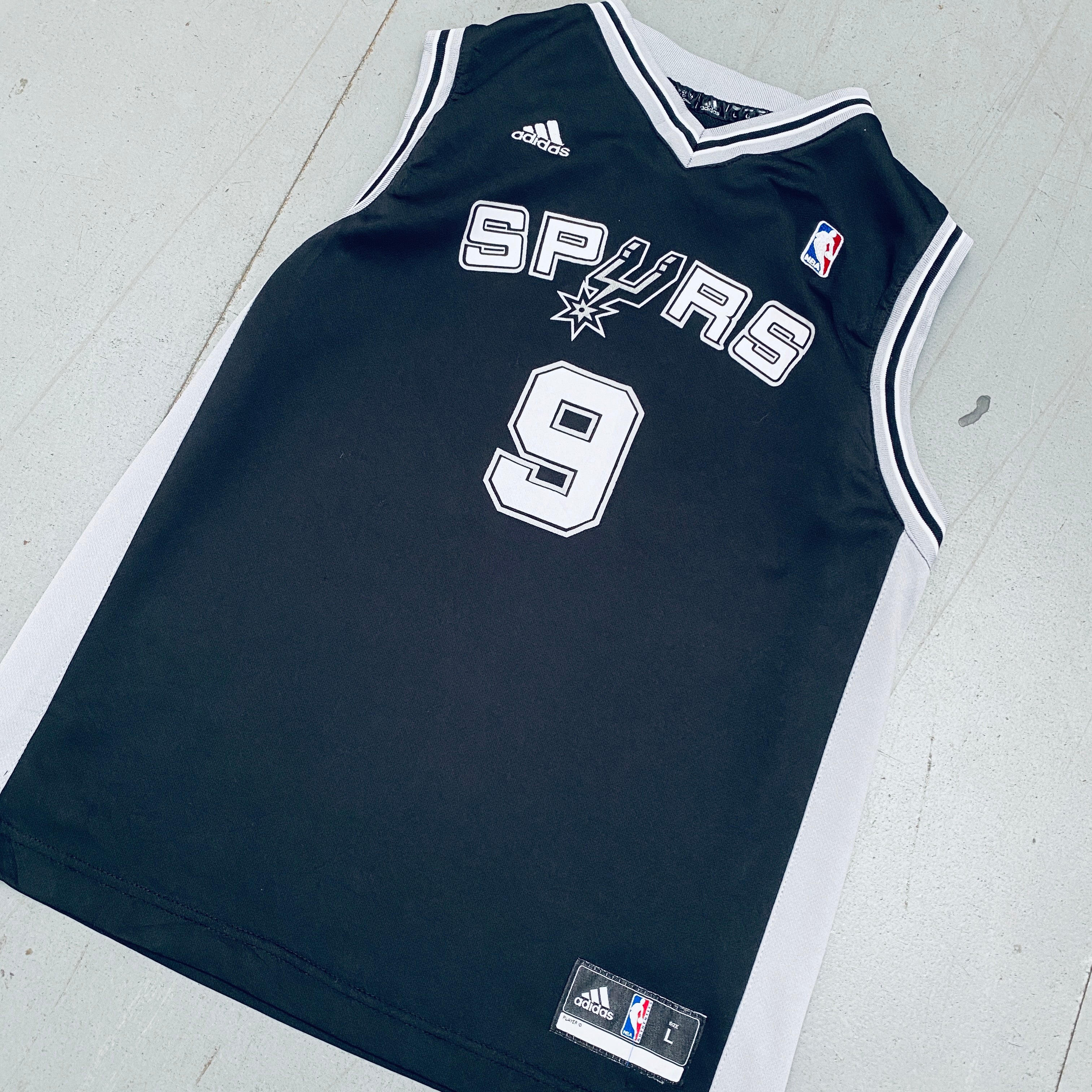 Tony Parker San Antonio Spurs 2006-07 Black Adidas Jersey Size S - Authentic NBA Basketball Jersey for Fans & Collectors - Perfect for Games, Parties & Sports Memorabilia Display