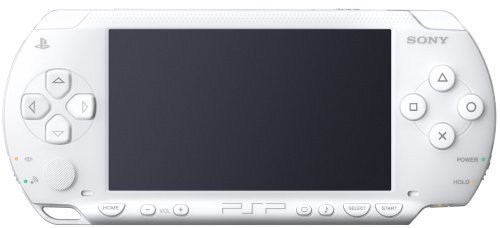 Refurbished Sony PSP Playstation Portable Core System - White with 2 Batteries | Portable Gaming Console for Travel, Commute & Retro Gaming