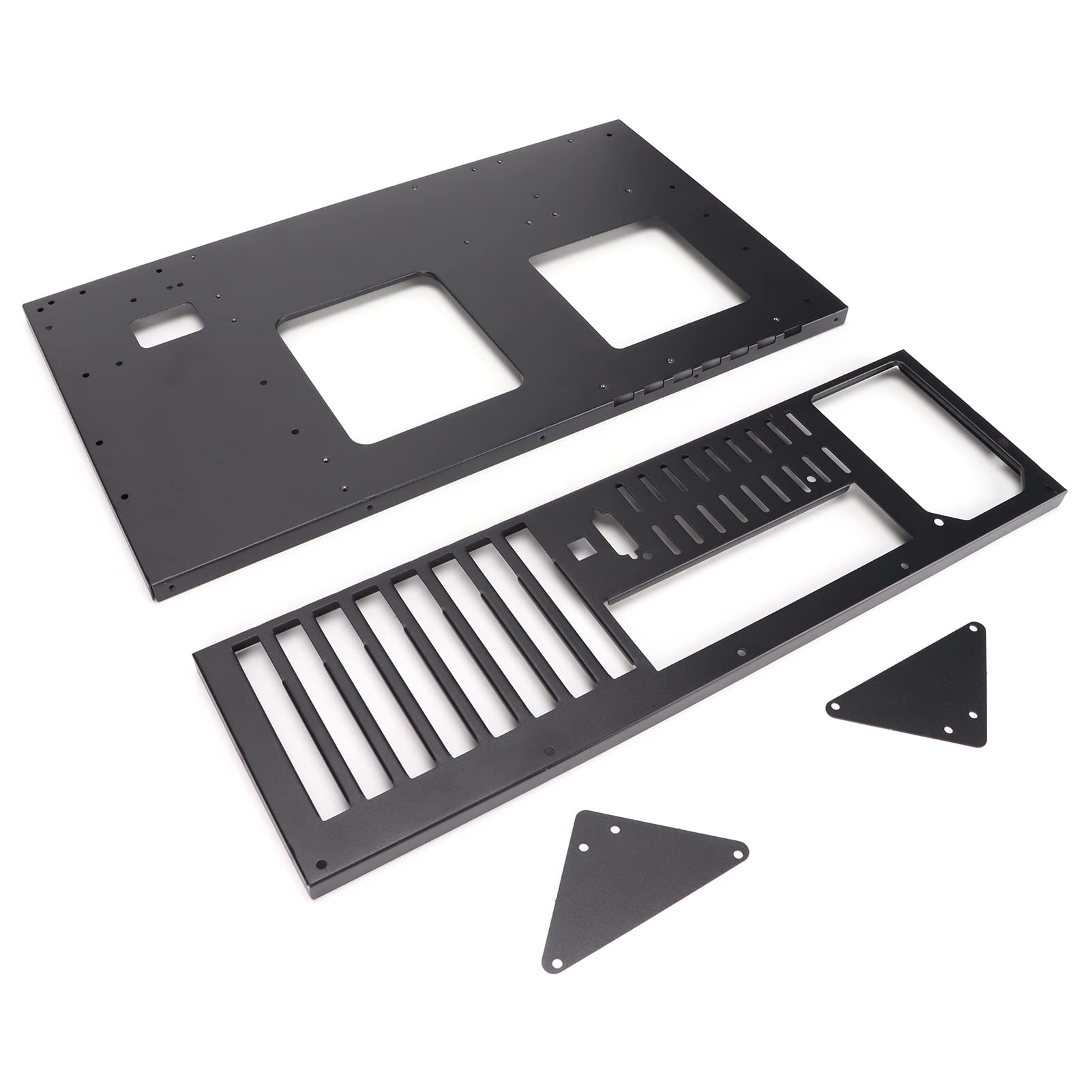 Bewinner DIY Gaming Computer Case - Open Air Frame Chassis for M-ATX/ATX/ITX Motherboards (305x245mm) | High Heat Dissipation | Perfect for PC Builds, Gaming Rigs & Workstations