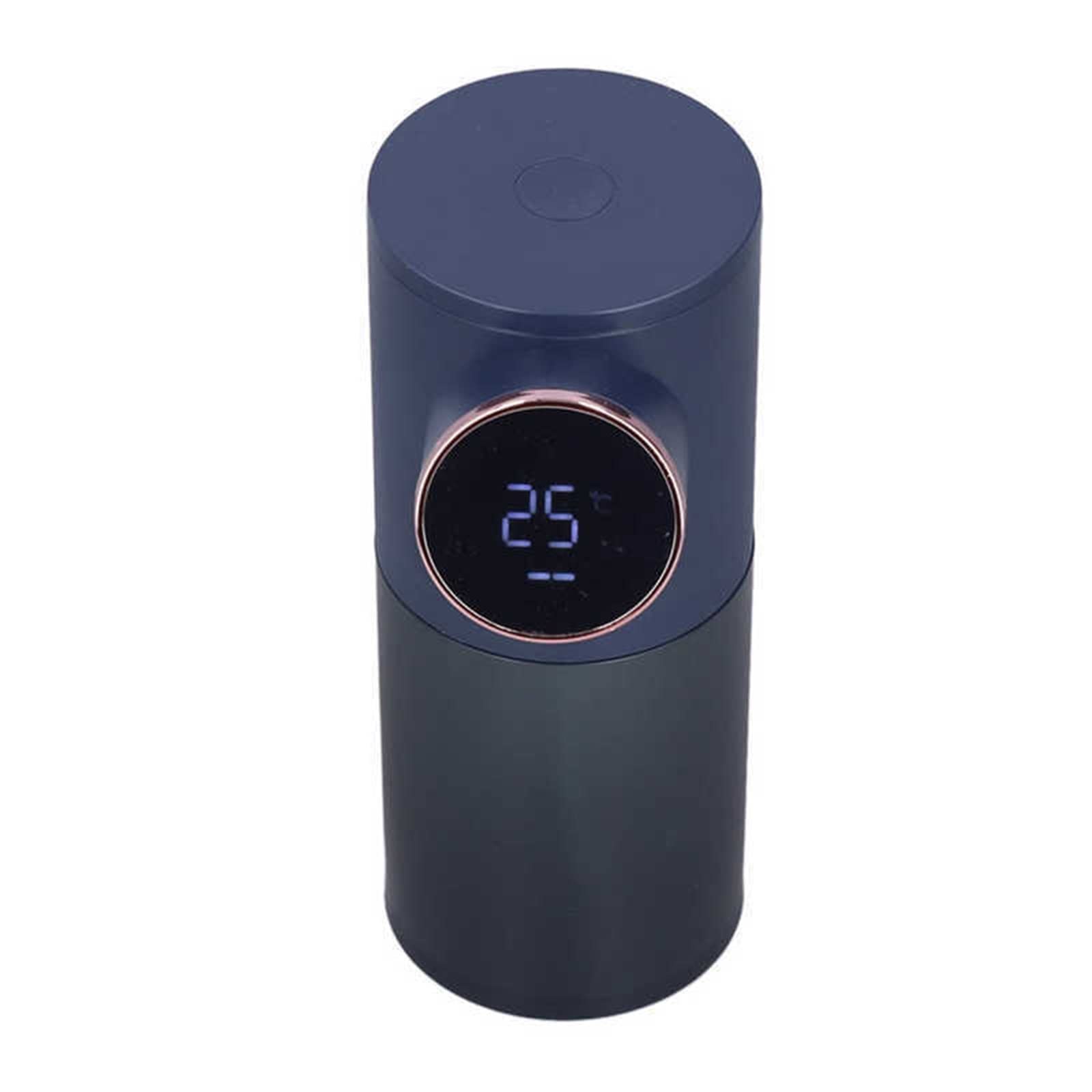Transparent Foaming Soap Dispenser with LED Display - Automatic Touchless Hand Soap Dispenser for Bathroom, Kitchen, Office & School - Hygienic & Water Saving Soap Pump for Home and Commercial Use