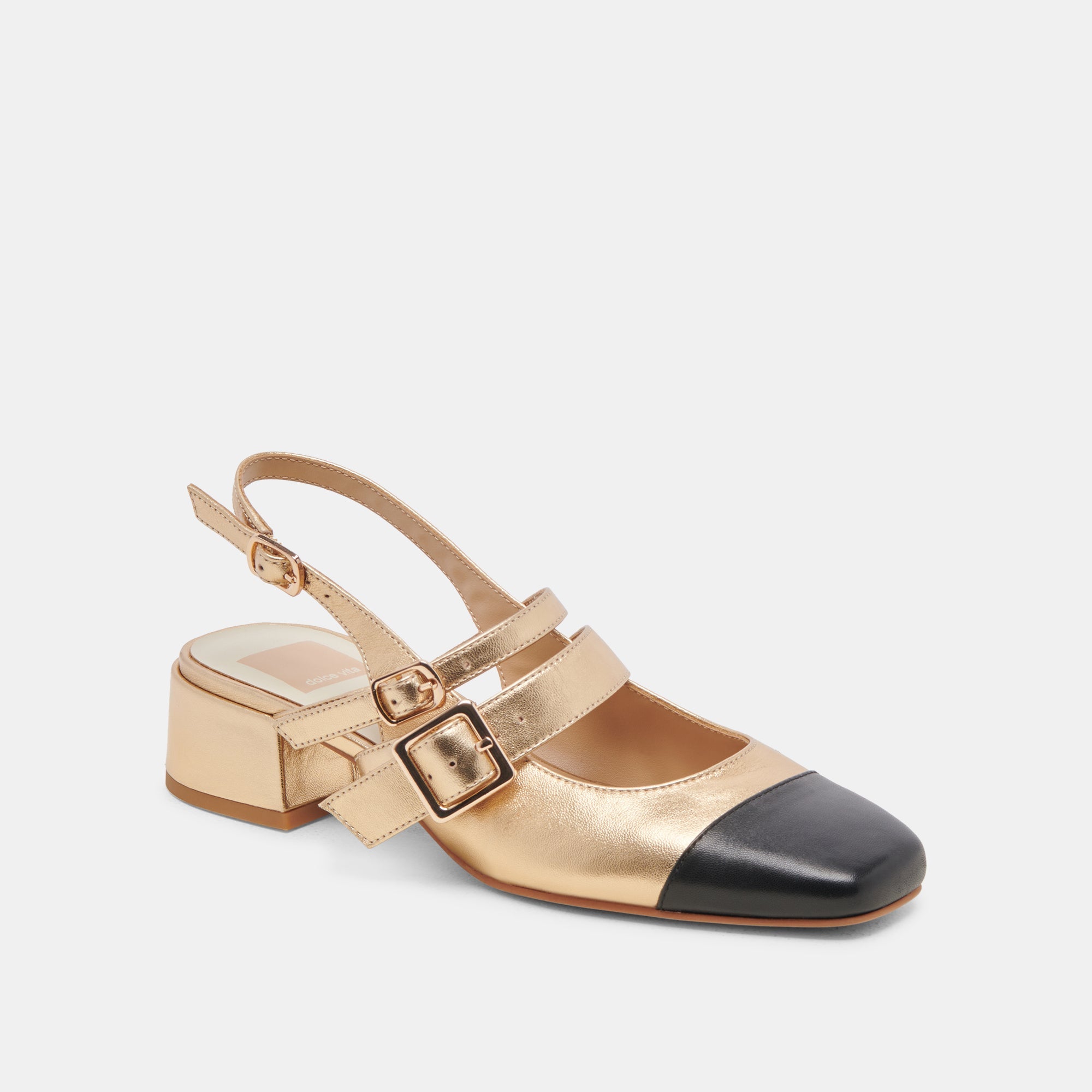 PATZY Gold Multi Leather Heels - Stylish Women's High Heels for Parties, Weddings & Evening Events | Comfortable & Fashionable Dress Shoes