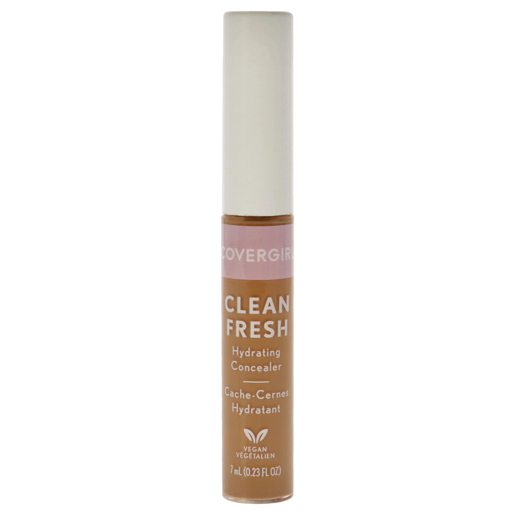 COVERGIRL Clean Fresh Hydrating Concealer for Dark Circles - Rich Deep Shade, 0.23 Fl Oz - Vegan & Cruelty-Free Makeup for Full Coverage & Natural Finish - Perfect for Everyday Wear & Professional Makeup Looks