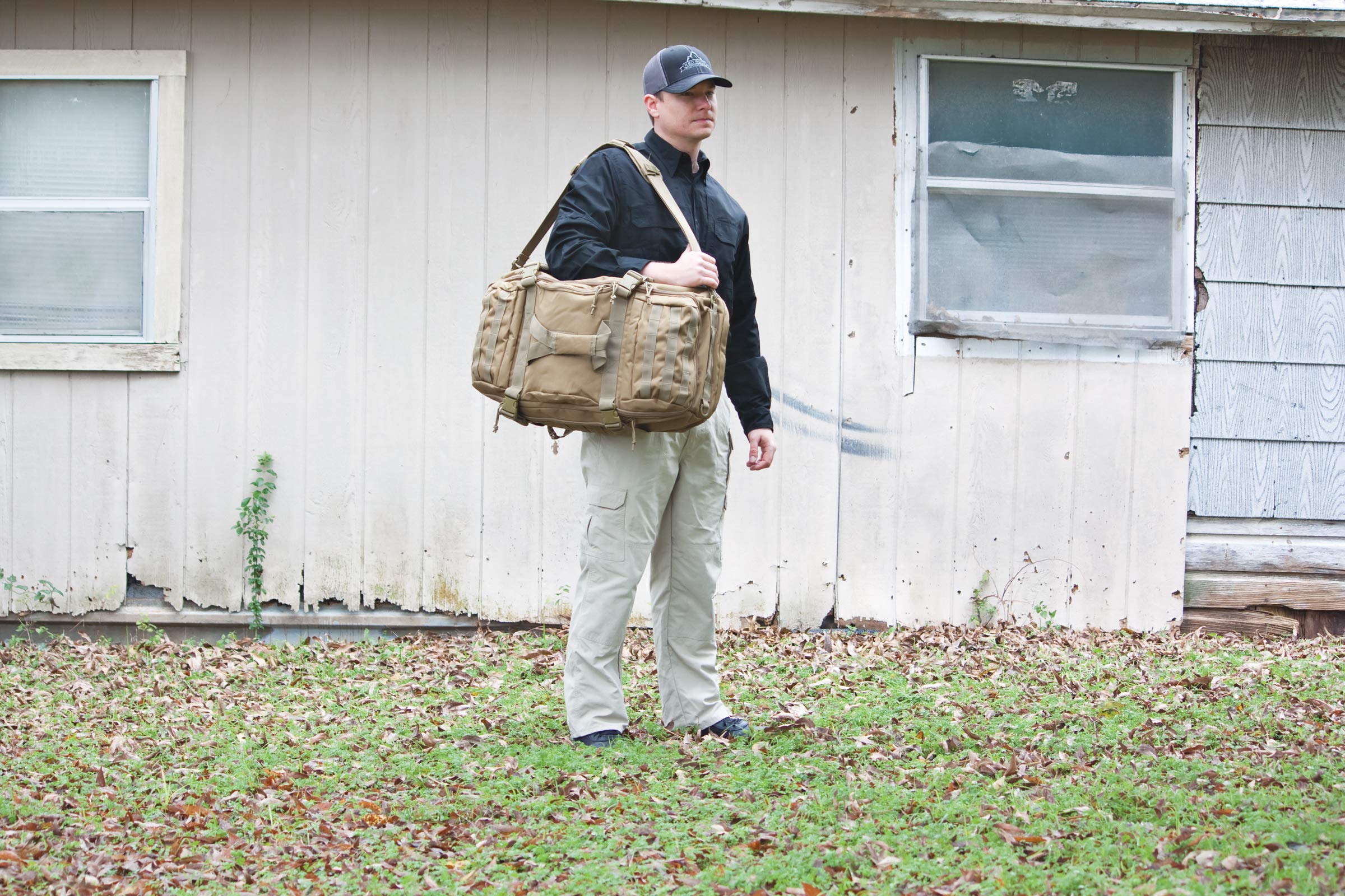 Red Rock Outdoor Gear Traveler Duffle Bag - Waterproof & Durable Travel Duffel for Camping, Gym & Weekend Getaways | Perfect Carry-On Luggage for Men & Women