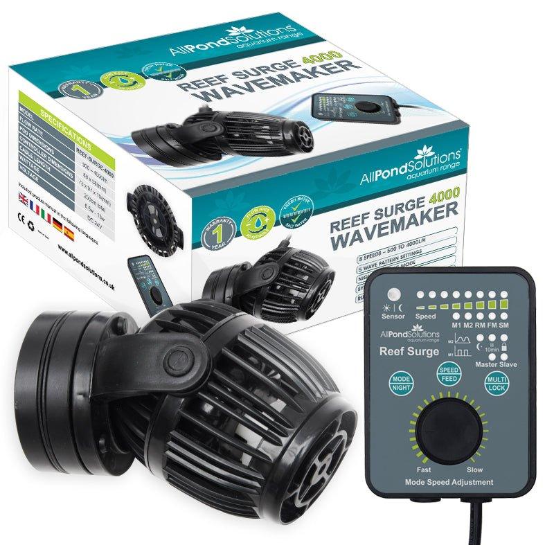 Reef Surge 4000 L/H High Flow Aquarium Wavemaker Pump - Powerful Water Circulation for Saltwater & Reef Tanks - Perfect for Coral Growth and Fish Health