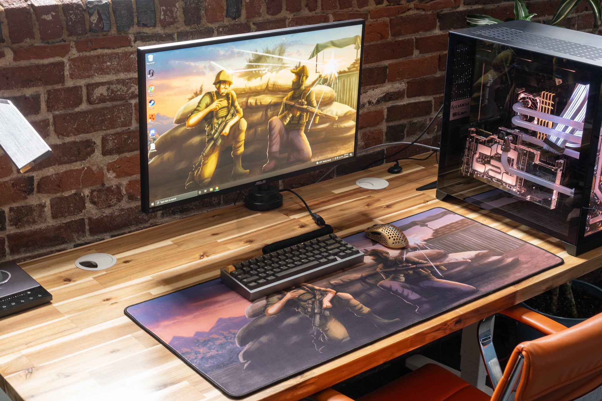 Limited Edition SwampFoxTV Tenacity XL Gaming Mouse Pad for Content Creators - Perfect for Gaming, Streaming & Office Work