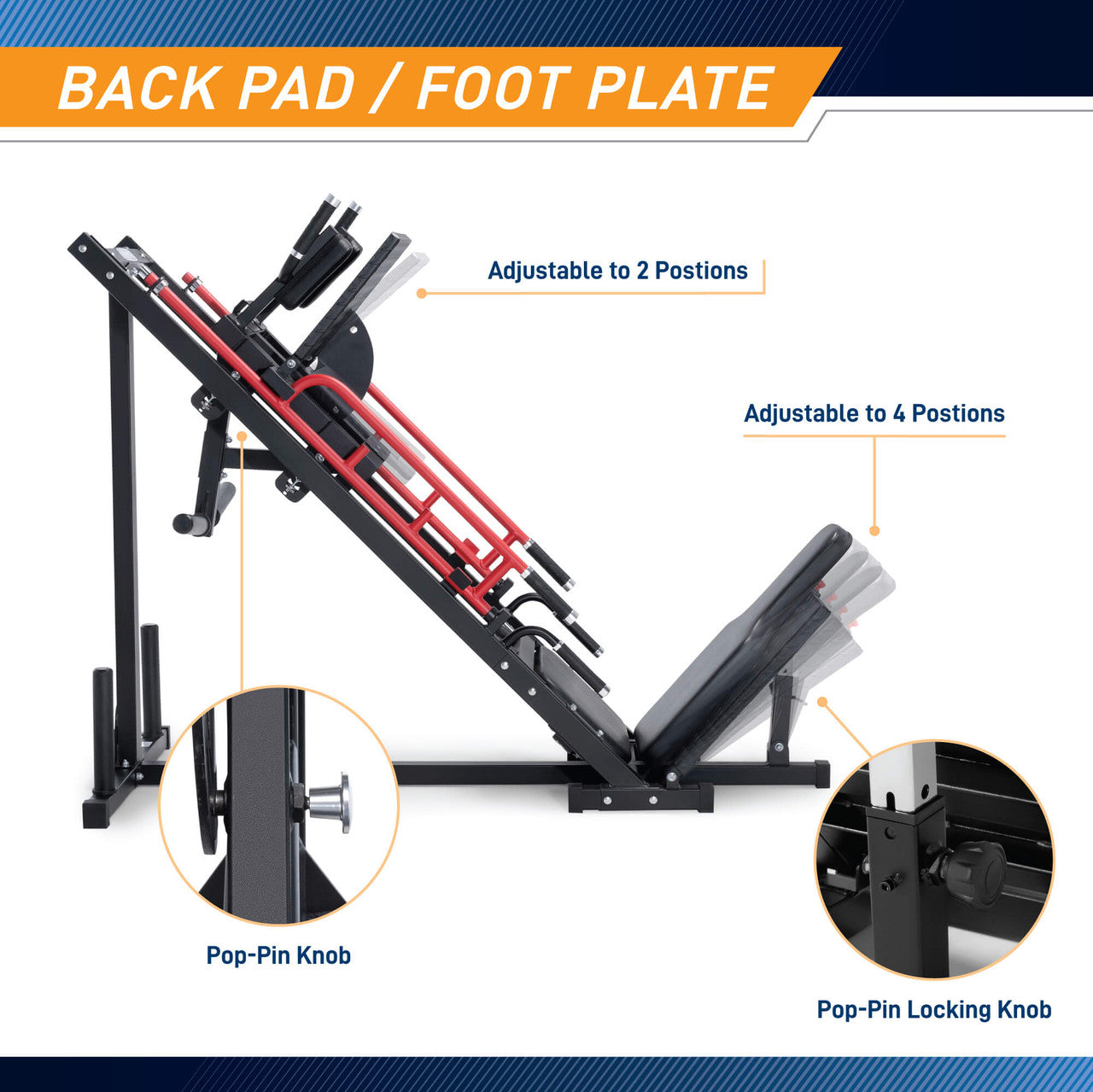 Marcy Elite Leg Trainer MWM-0418 - Home Gym Leg Exercise Machine for Thighs & Glutes - Perfect for Strength Training & Toning at Home