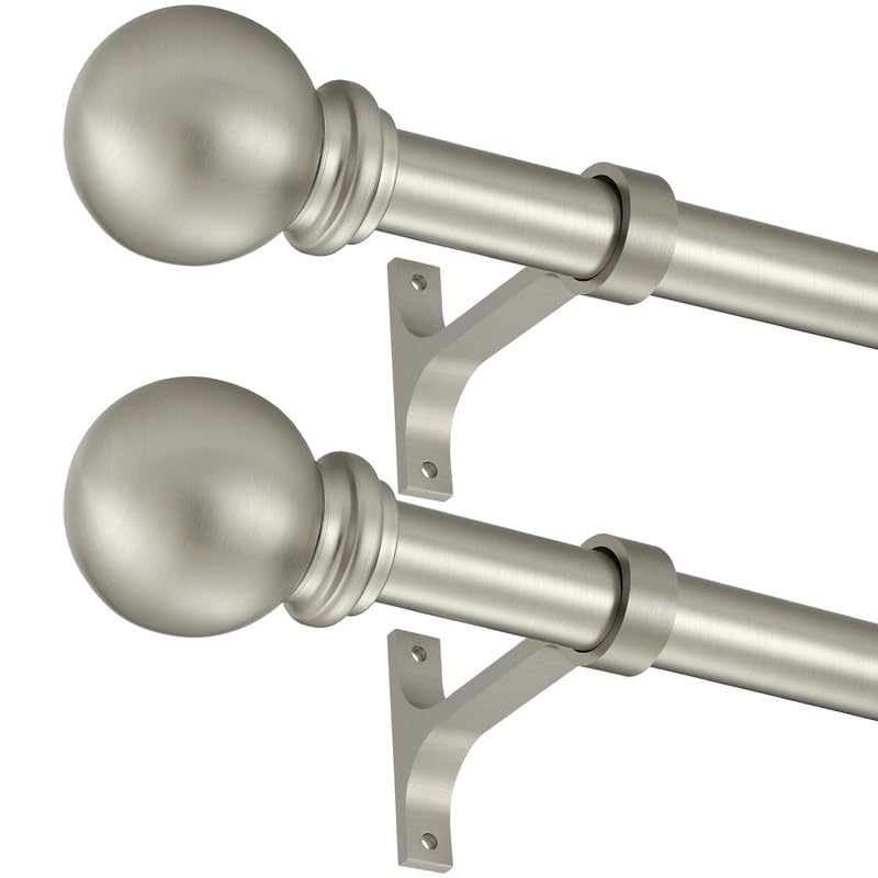 Brushed Nickel 2 Pack