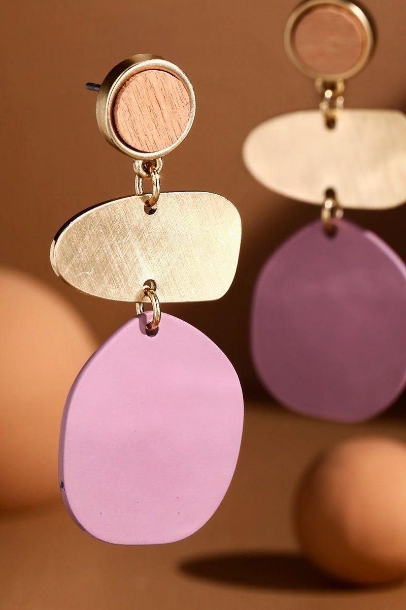 Premium FME329 Coated Wood in Elegant Mauve - Perfect for Home Decor, DIY Projects & Crafting