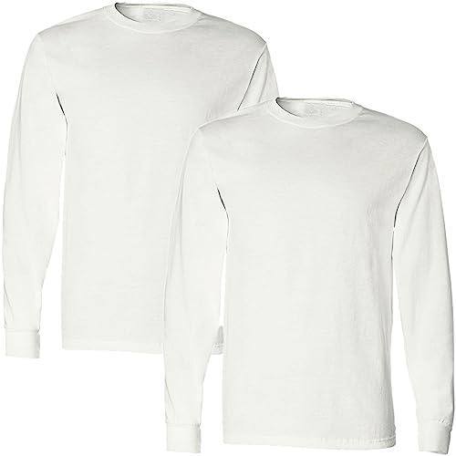 Long Sleeve - 2 Pack - White