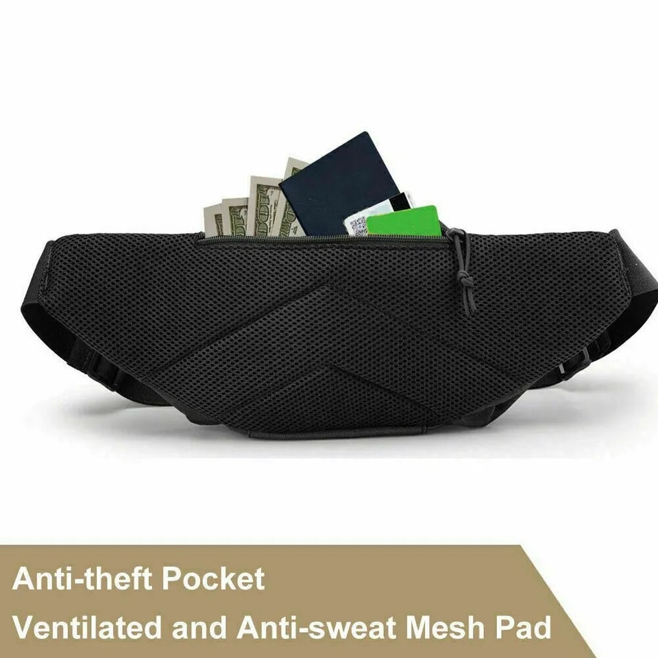 Tactical Waist Pack for Concealed Carry - Durable Fanny Pack Holster with Multiple Pockets - Perfect for Outdoor Activities, Hiking, Travel and Everyday Use