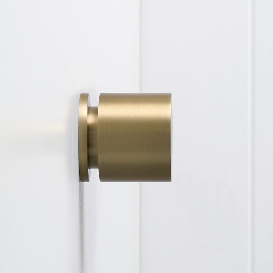 Progressive Round Wall Mixer in Warm Brushed Nickel Finish - Perfect for Bathroom and Kitchen Faucet Upgrades