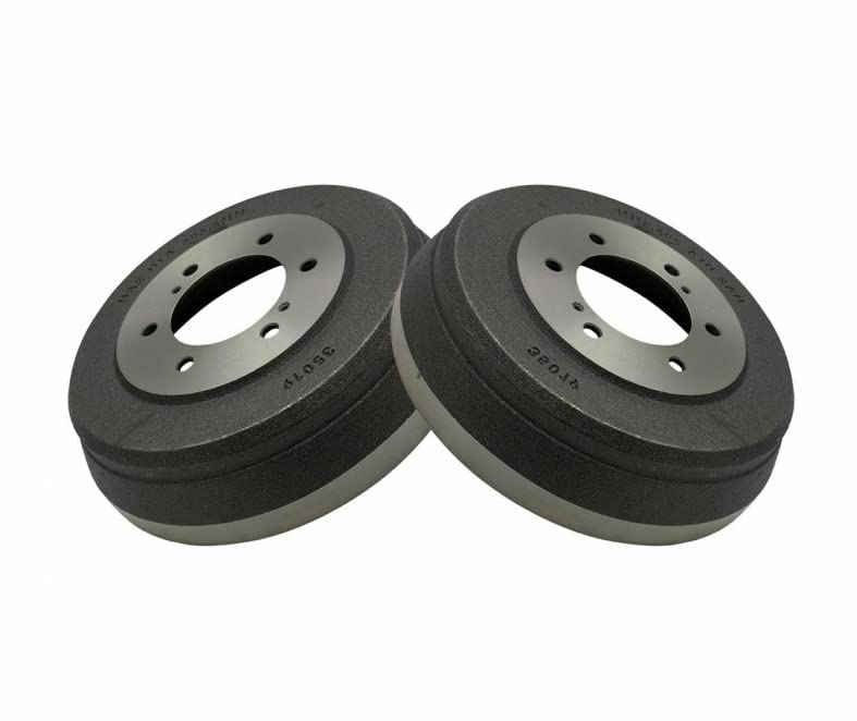 Rear Brake Drum Pair Set - Compatible with Infiniti QX4, Nissan Pathfinder & Frontier - Durable Replacement for Smooth Braking Performance - Perfect for Off-Roading & Daily Commuting
