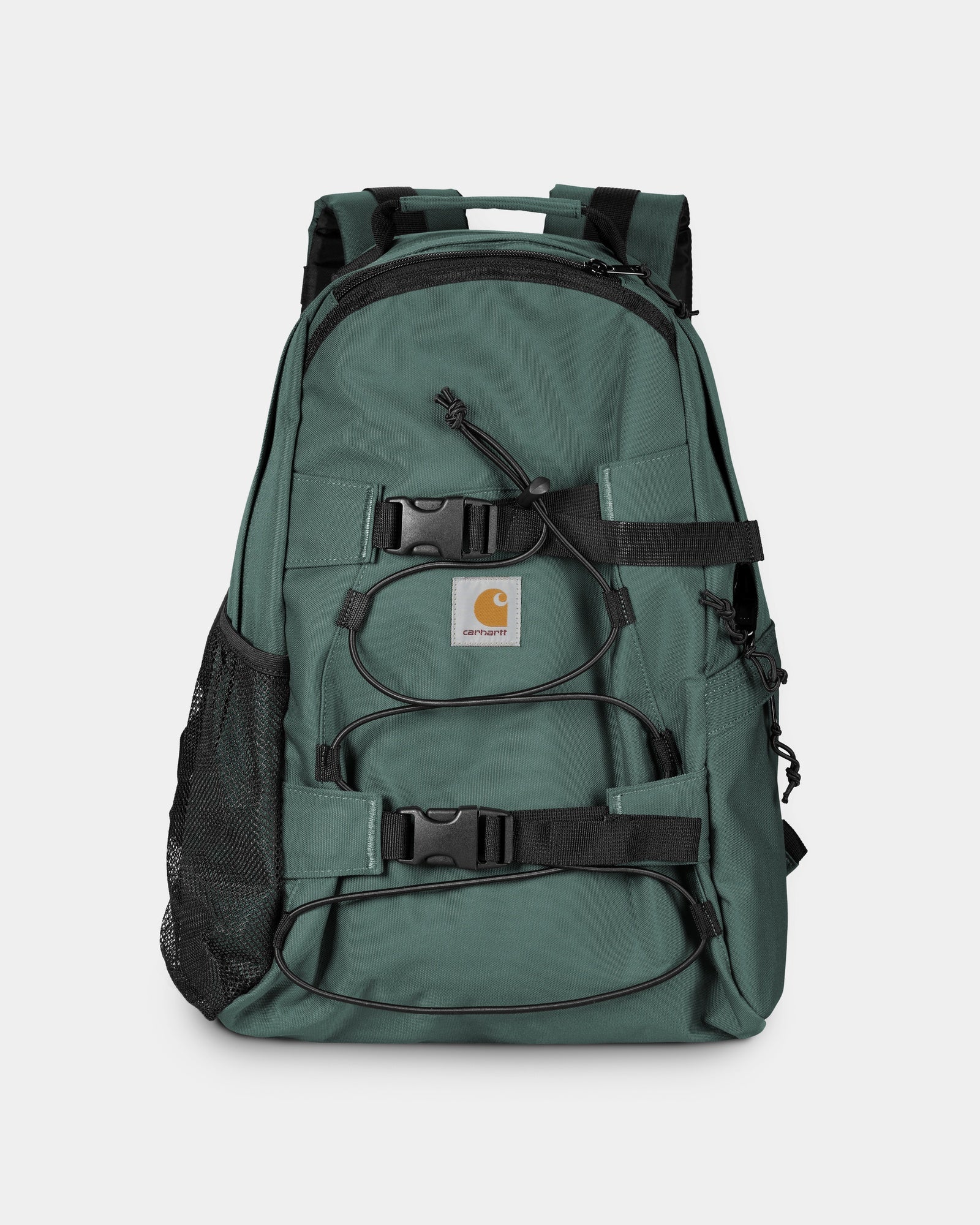 Kickflip Backpack - Durable Silver Pine Laptop Backpack for School, Work & Travel | Water-Resistant & Stylish Daypack for Students & Professionals