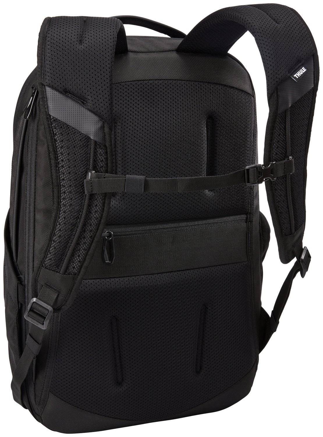 Thule Accent Backpack 26L - Durable Black Laptop Backpack for Men & Women - Perfect for Travel, Work, and Outdoor Adventures