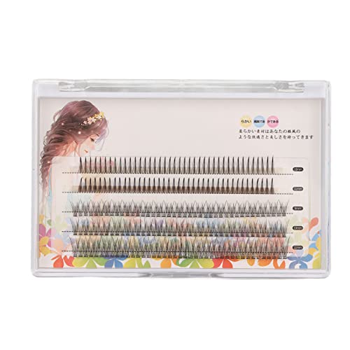 Lash Clusters - Individual False Eyelashes for DIY Extensions | Long Curly A-Shape Volume Wispy Lashes | Salon Quality Eyelash Extensions for Natural & Glam Makeup Looks | Perfect for Weddings, Parties & Daily Wear