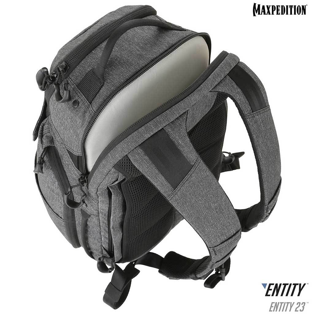 Entity 23™ CCW Concealed Carry Laptop Backpack 23L - Waterproof Anti-Theft Business Travel Backpack for Men & Women - Perfect for Office, College, Airplane & Everyday Commute