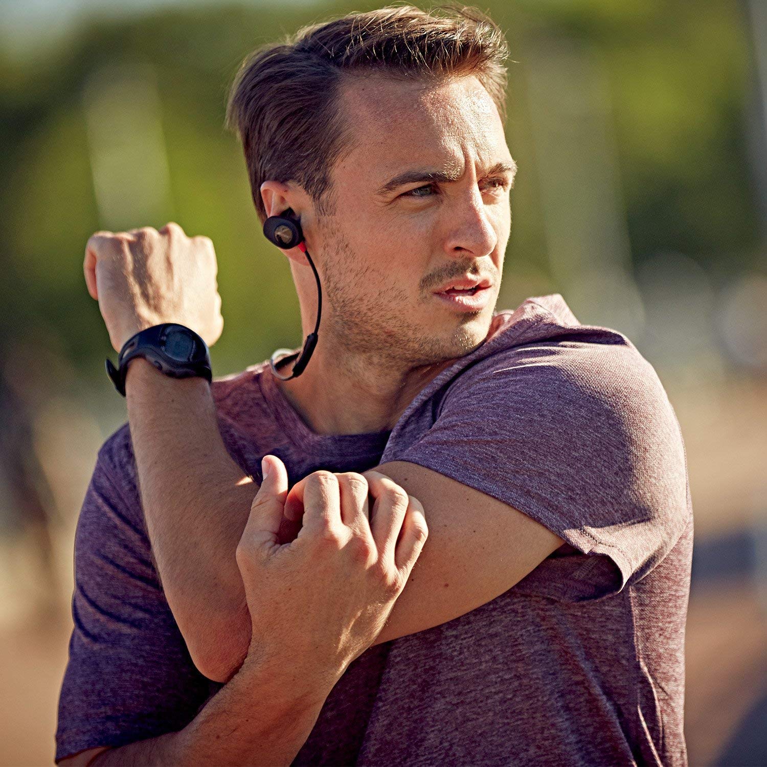 Bose SoundSport Pulse Wireless Bluetooth Headphones with Heart Rate Monitor - Power Red (Renewed) | Sweatproof & Secure Fit for Running, Gym Workouts & Active Lifestyle