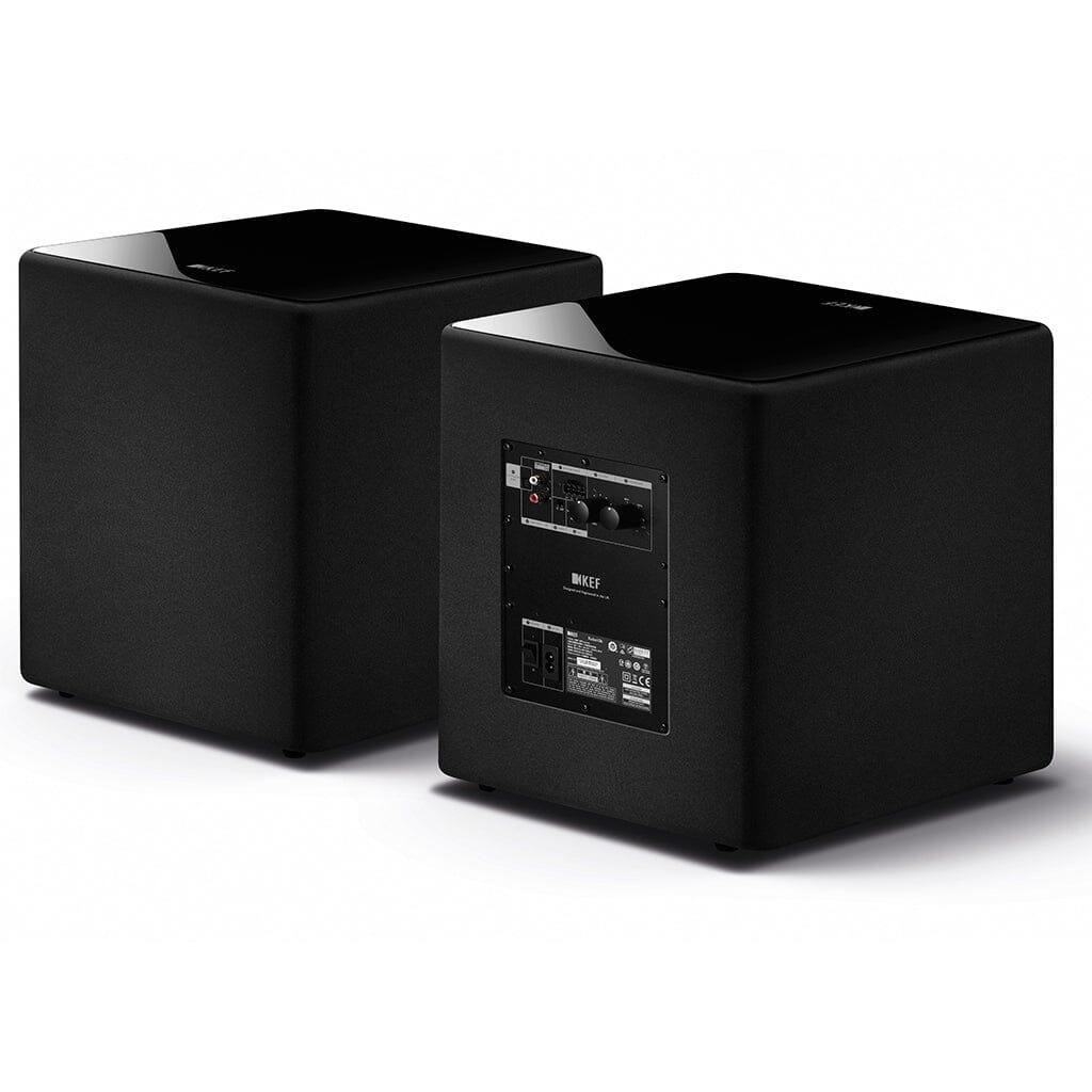 KEF Kube 10b 300W Powered Subwoofer - Deep Bass Home Theater & Music System for Living Room & Gaming Setup