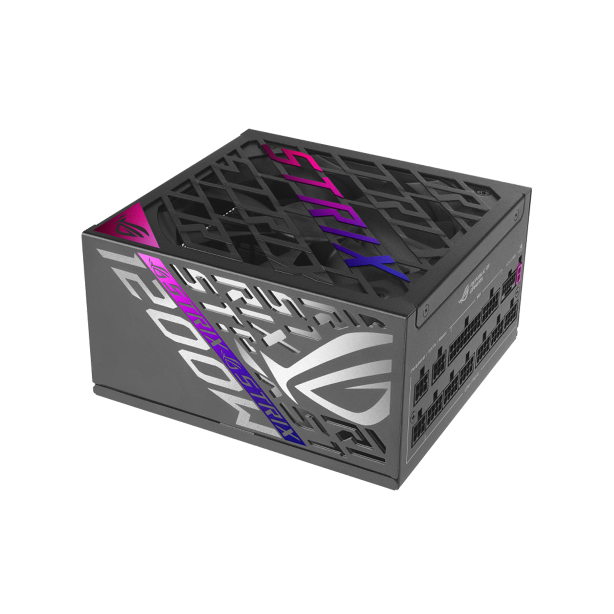 ASUS ROG STRIX 1200W 80 Plus Platinum Certified Fully Modular Power Supply (PSU) - High Performance for Gaming PC, Workstation & Crypto Mining Rig