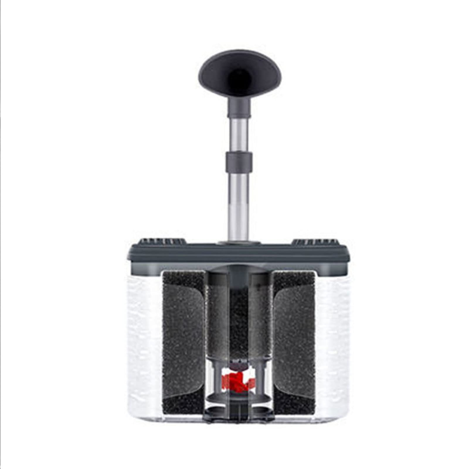 6-in-1 Multi-Function Aquarium Filter with Adjustable Water Flow & Oxygenation - Fish Tank Cleaning System for Freshwater & Saltwater Tanks - Perfect for Home, Office, or Pet Store Aquariums