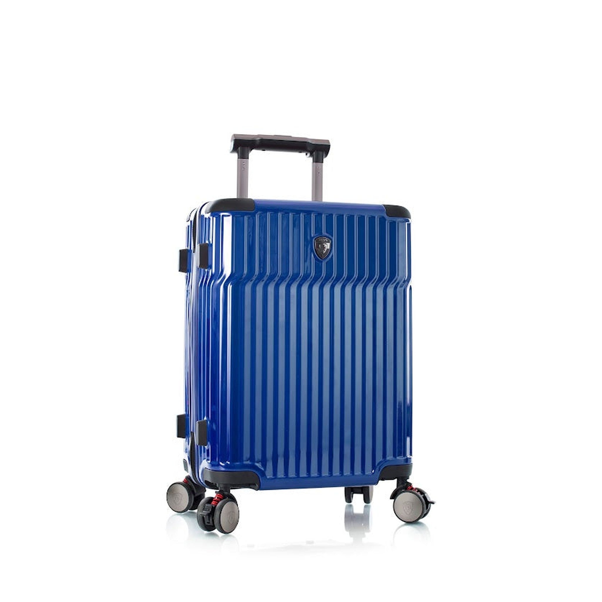Heys Tekno 21 Spinner Luggage - Lightweight Expandable Carry-On Suitcase with 360° Spinner Wheels for Business Travel & Vacation | Perfect for Airplane, Train & Cruise Trips
