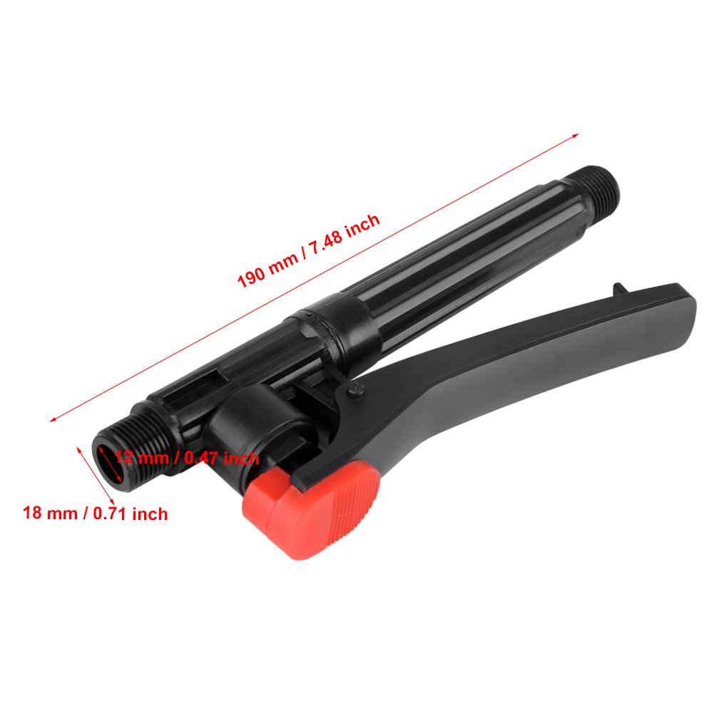 Alvinlite Garden Sprayer Handle - Heavy Duty Trigger Gun for Water Hose Nozzle, 1 Pack - Perfect for Lawn Care, Plant Watering & Outdoor Cleaning