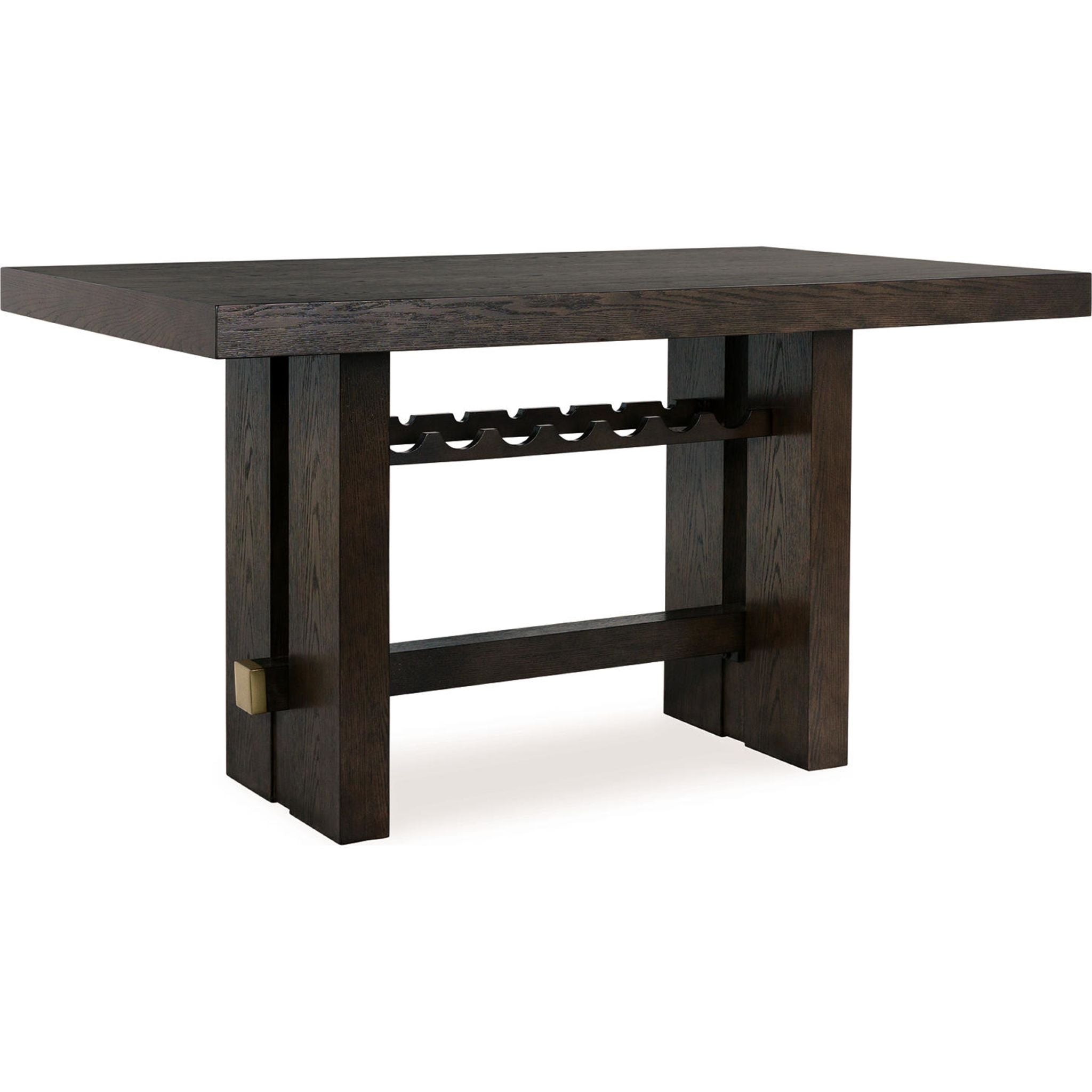Burkhaus 3-Piece Counter Height Dining Set - Modern Bar Table & Stools for Kitchen, Breakfast Nook & Small Spaces