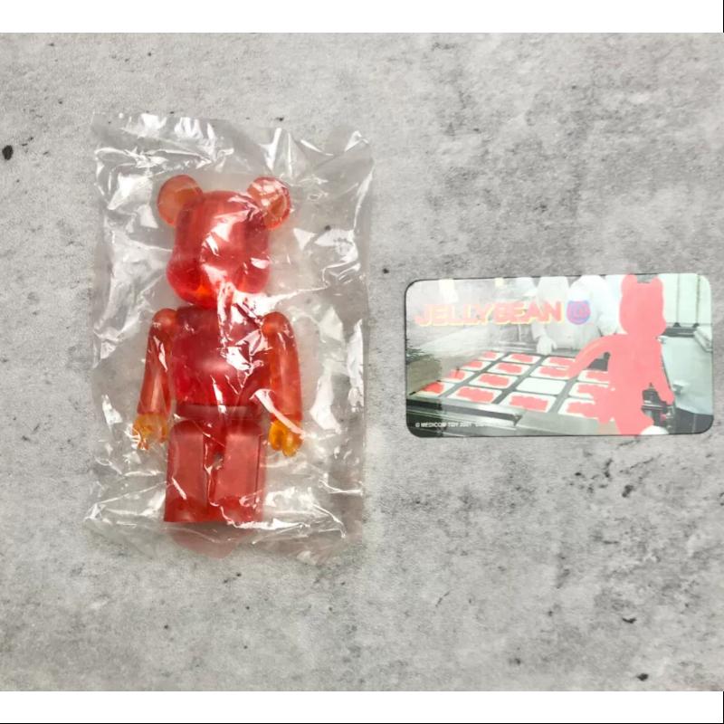 Be@rbrick Series 1 Jellybean 100% Collectible Vinyl Art Toy - Limited Edition Bearbrick Figure for Display, Gift & Anime Collections