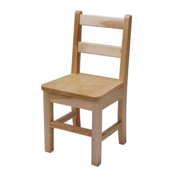Premium Solid Maple Hardwood Classroom Chairs by J.B. Poitras - Durable School Furniture for Classrooms, Libraries & Study Areas