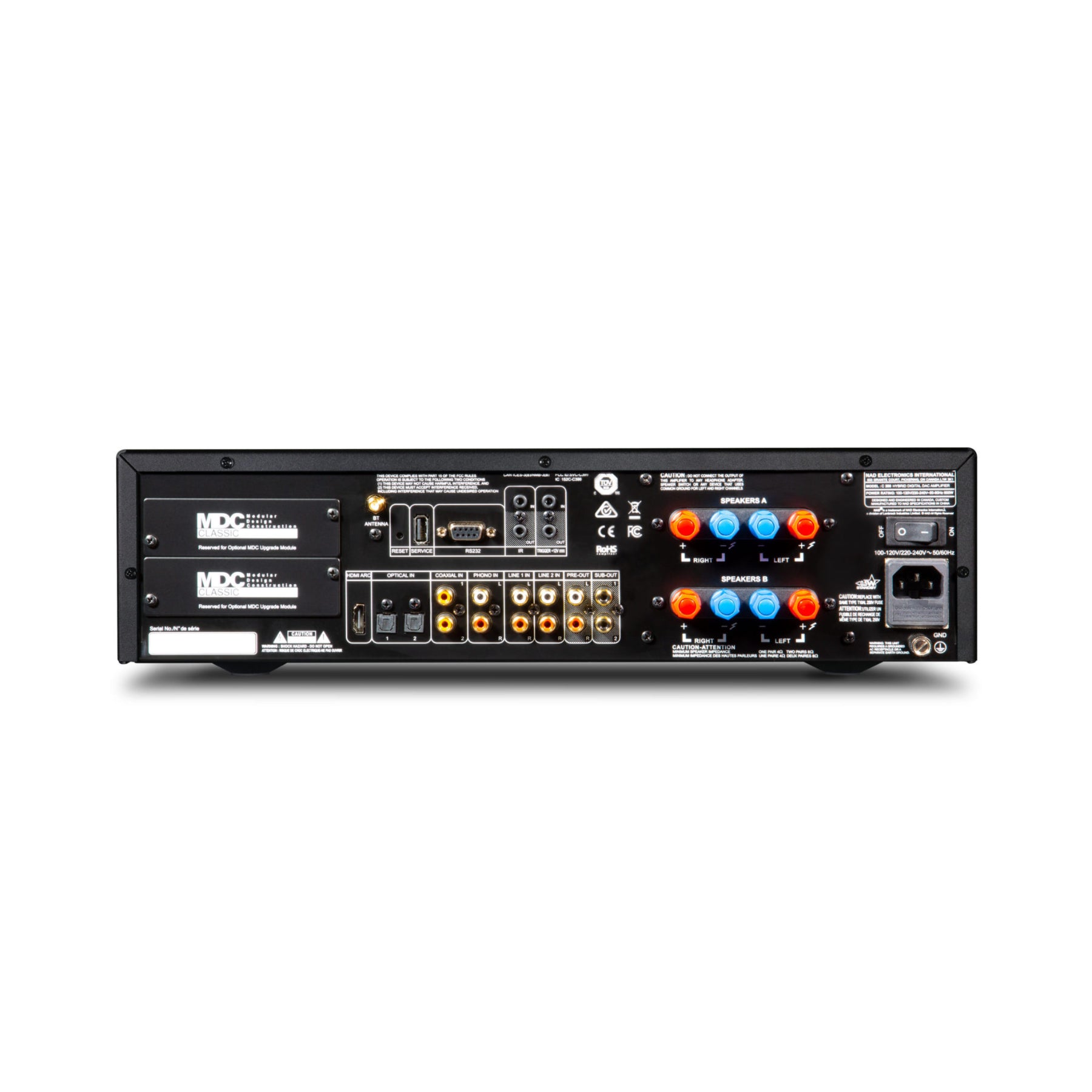 NAD C 399 Integrated Amplifier with DAC & Bluesound NODE Wireless Hi-Res Music Streamer Bundle - Perfect for Home Audio Systems and Audiophile Listening Rooms