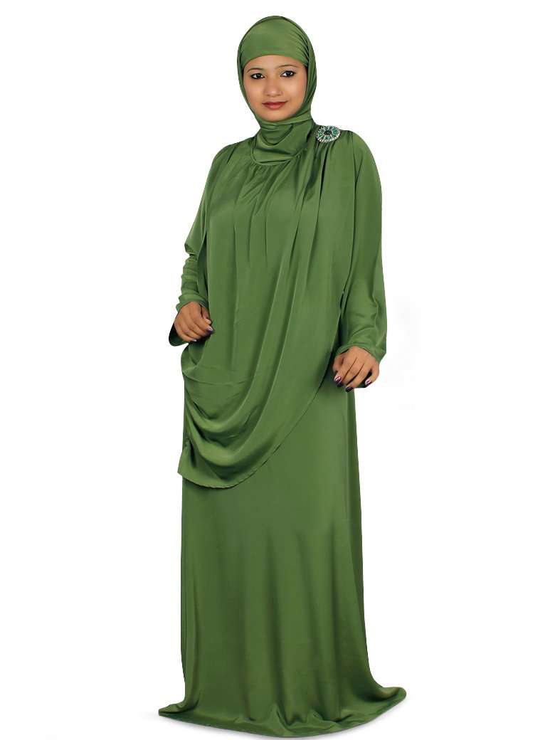 Zubi Abaya - Modest Islamic Prayer Dress for Women - Perfect for Prayer, Mosque, and Special Occasions