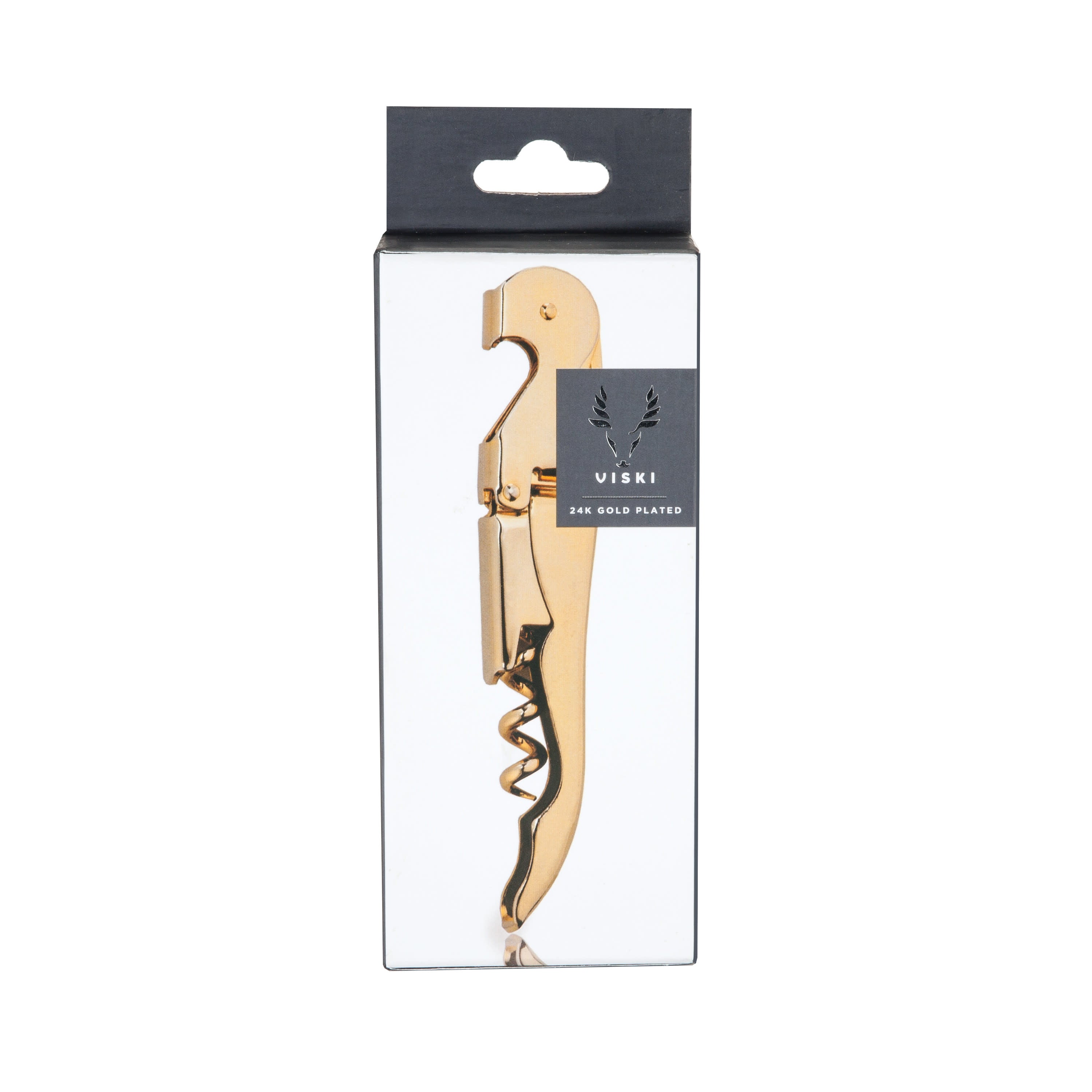 Belmont Signature Waiter's Corkscrew - Professional Wine Opener with Foil Cutter & Bottle Opener - Perfect for Restaurants, Bars, Wine Tasting & Home Use
