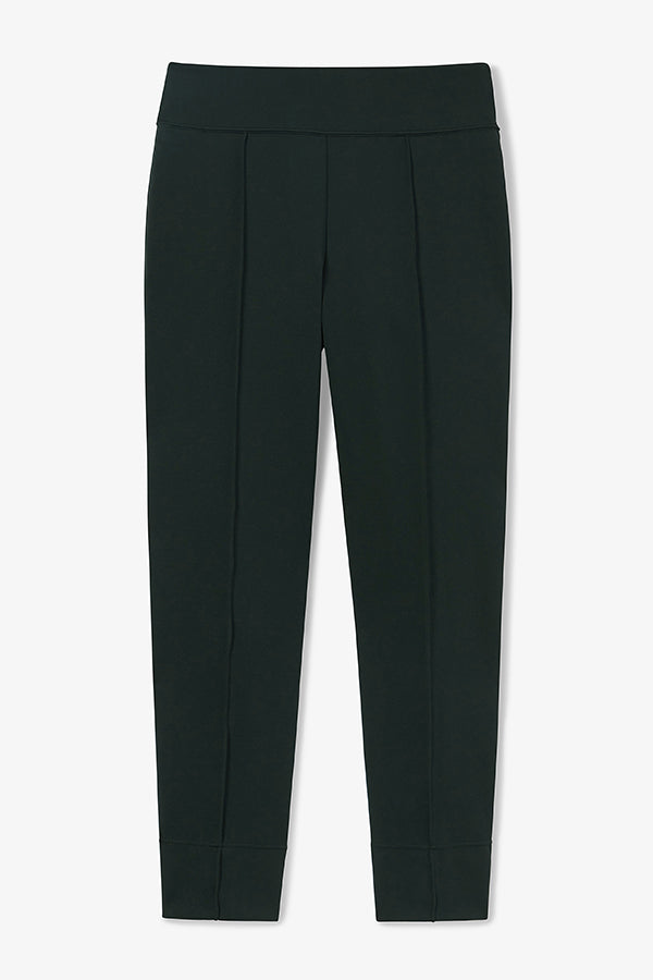 Robin Pant Light Scuba Fabric - Forest Green Color | Comfortable Stretch Pants for Yoga, Travel & Casual Wear