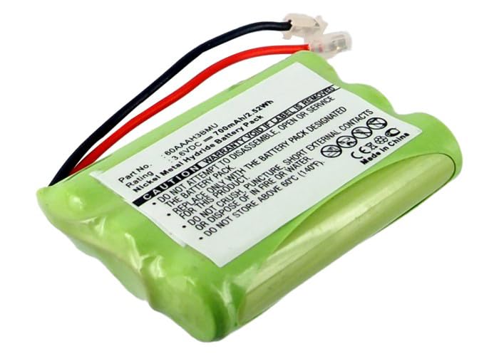 Synergy Digital Cordless Phone Battery - 700mAh Ni-MH 3.6V Replacement for Samsung SPR-5060 & 60AAAH3BMU | Long-Lasting Power for Home/Office Cordless Phones | Perfect for Business Calls & Household Communication