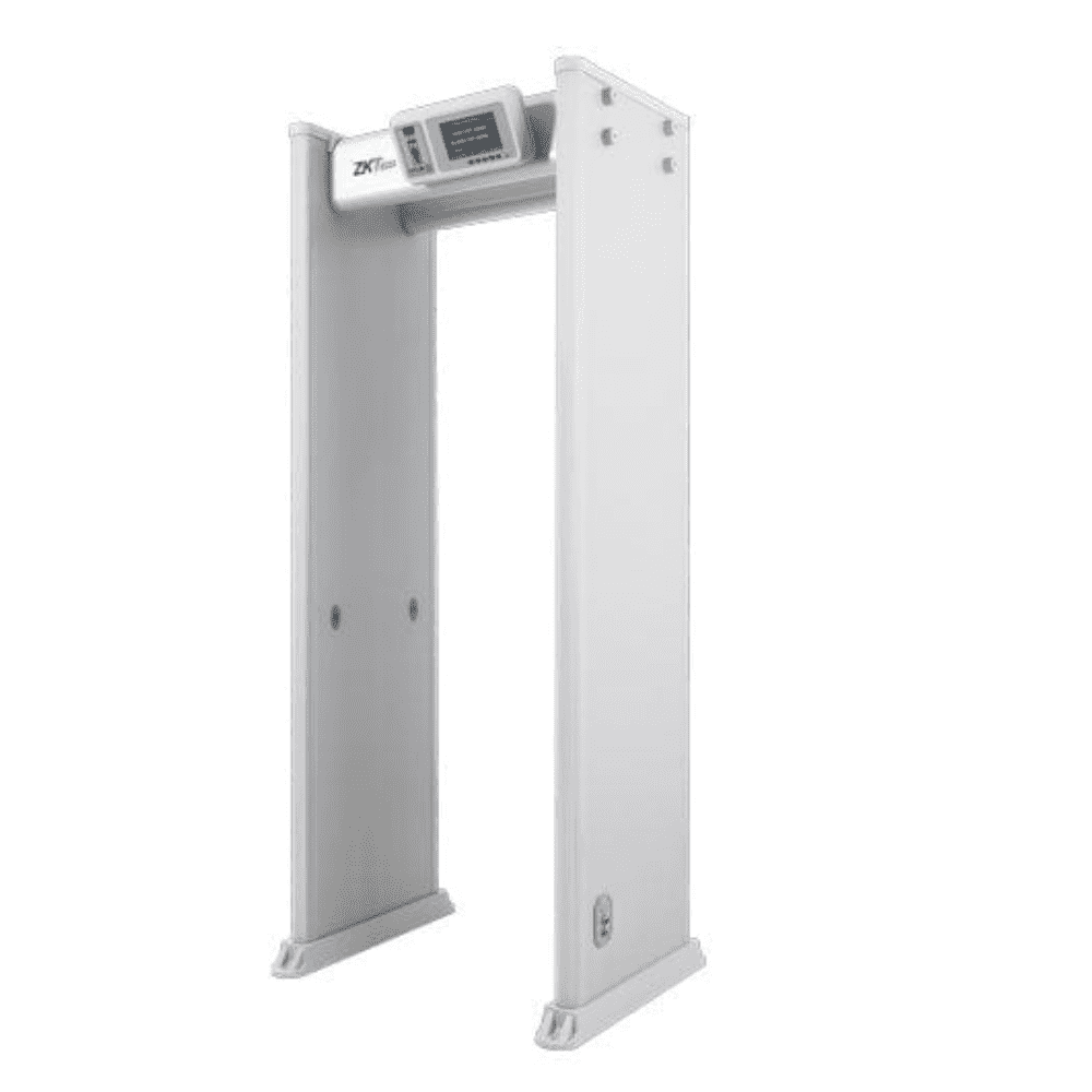 ZKTeco WMD433 Walk Through Metal Detector - 33 Zone Security Scanner for Airports, Schools & Events | High Sensitivity Metal Detection for Enhanced Safety