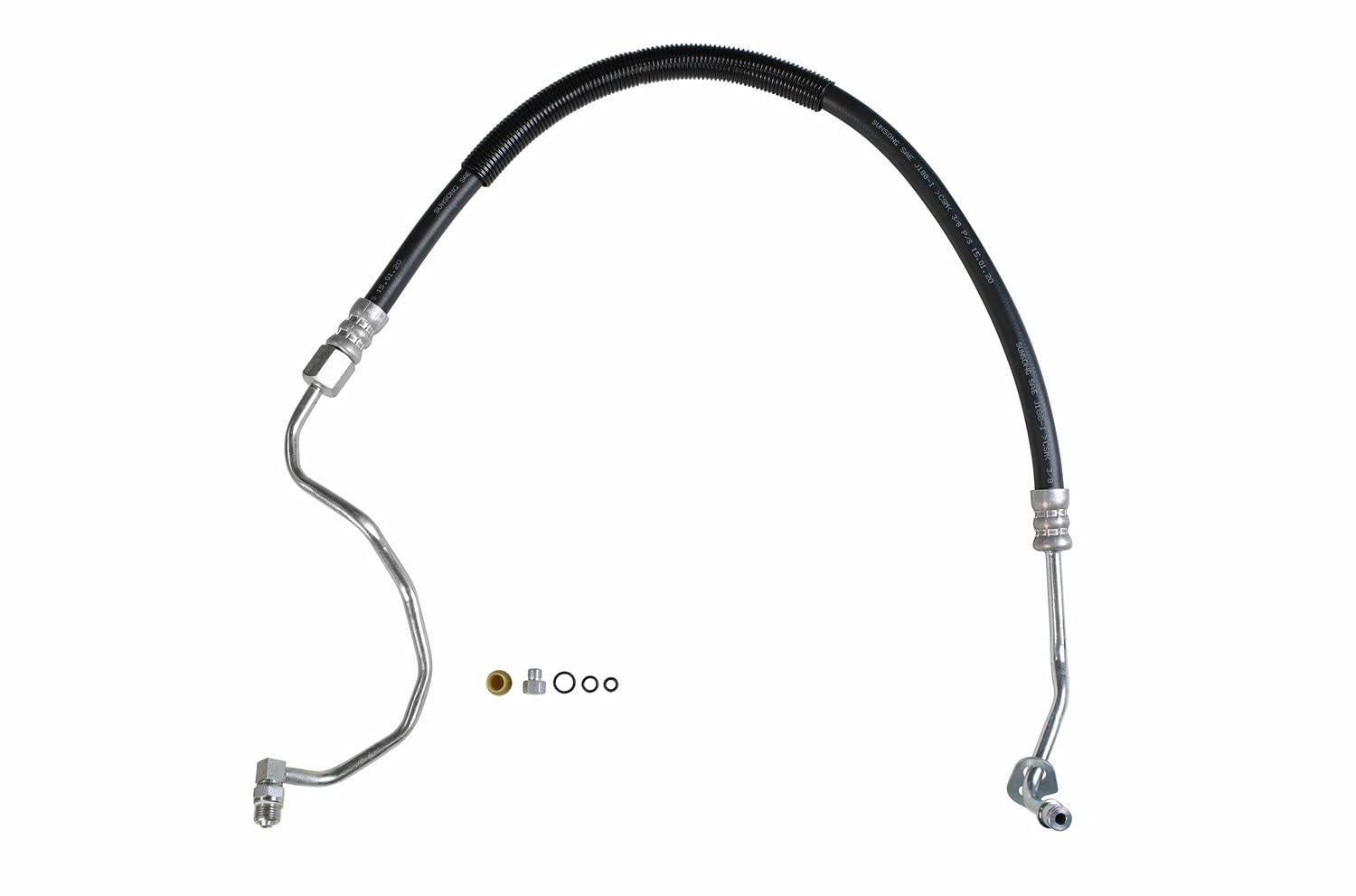 Sunsong 3401514 Power Steering Pressure Line Hose Assembly - Replacement for Smooth Steering | Perfect for Ford, Chevy, Dodge Trucks & SUVs