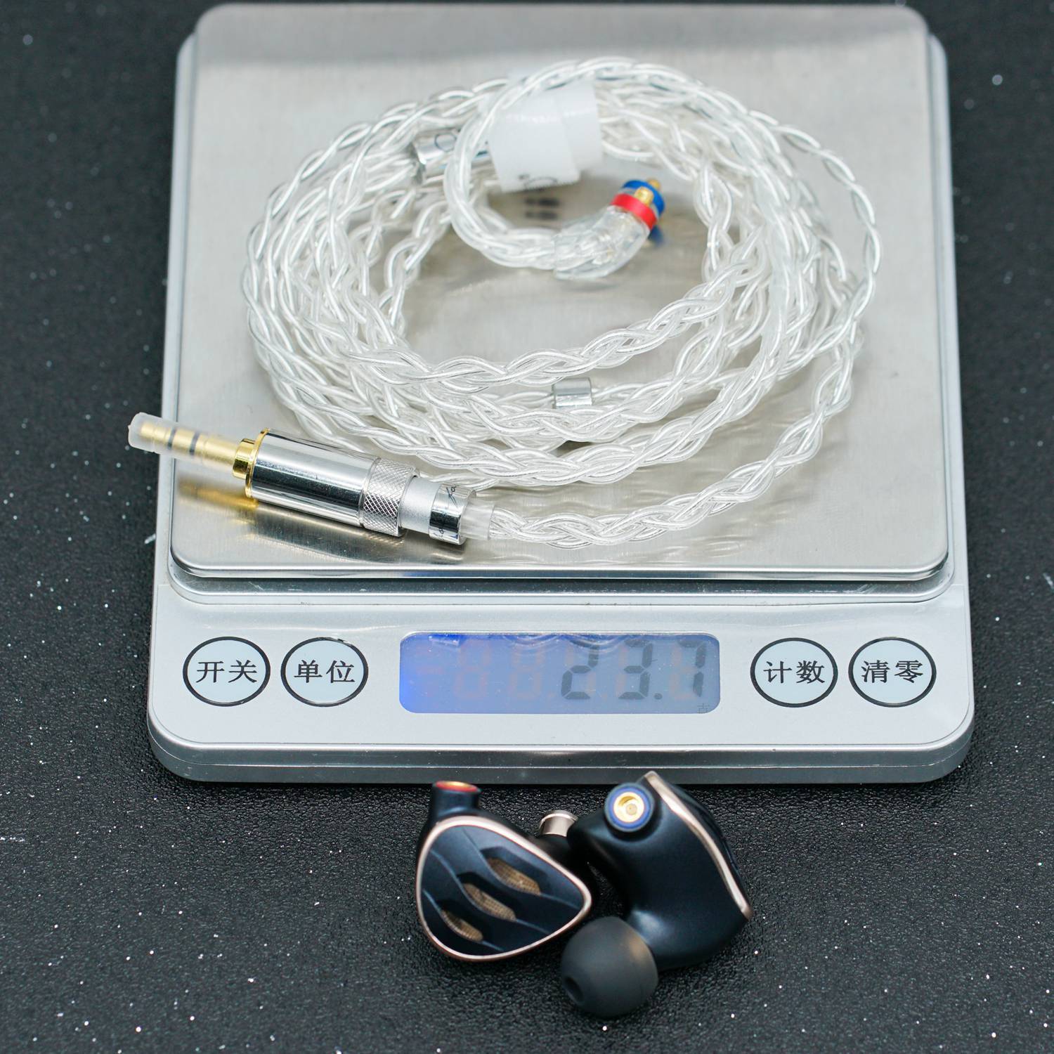 FiiO FH5s Hybrid 4 Driver In-Ear Monitors (IEM) - 2 Dynamic Drivers + 2 Balanced Armatures for Audiophiles | Perfect for Studio Recording, Gaming & Travel