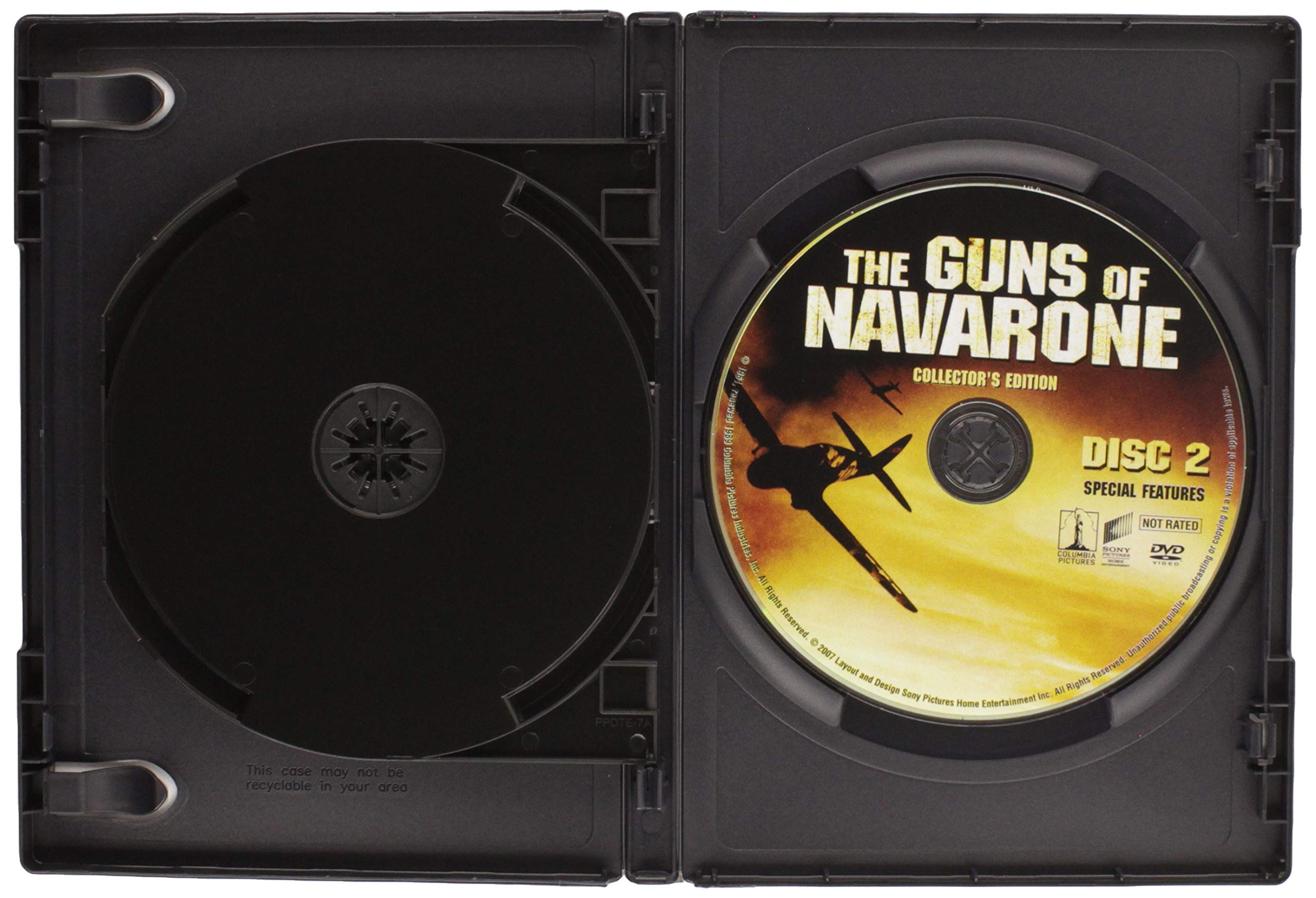 The Guns of Navarone (Collector's Edition) - Classic WWII Adventure Film on Blu-ray - Perfect for Movie Nights & History Buffs