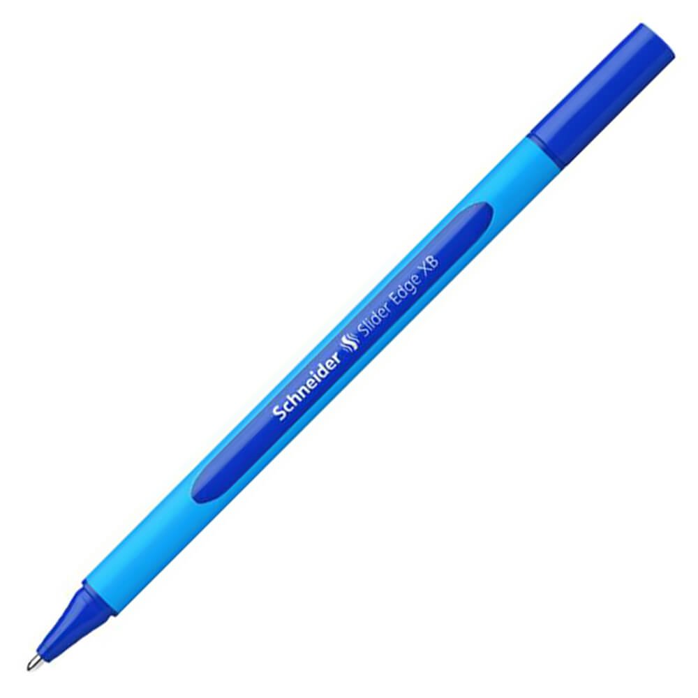 Premium Extra Large Ballpoint Pen - Stainless Steel Blue Pen with 1.4mm Smooth Writing Tip for Office, School & Business Signatures | Comfortable Grip for Long Writing Sessions