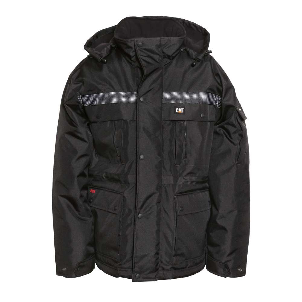 CAT Men's Heavy Insulated Parka Jacket - Waterproof Winter Coat for Cold Weather (Regular & Big & Tall Sizes) | Outdoor Work, Snow Activities & Daily Winter Wear
