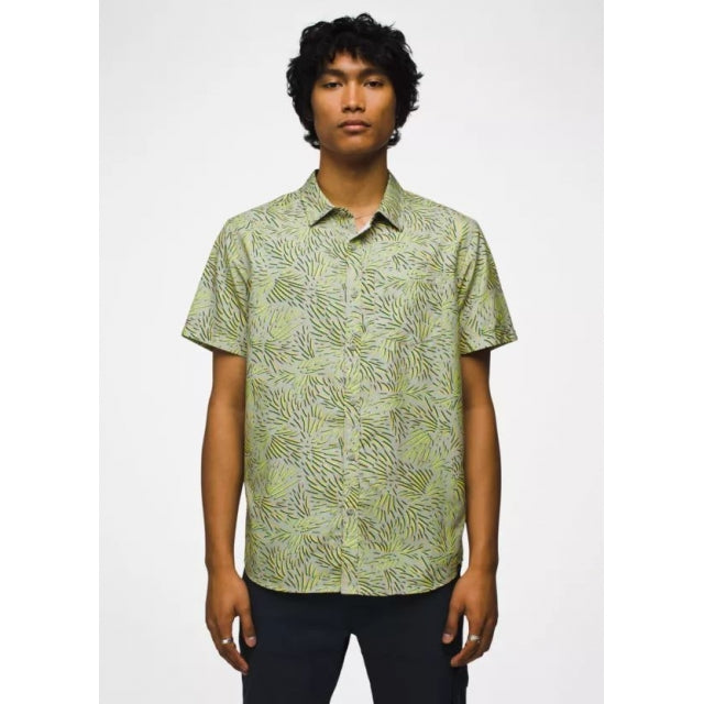 Men's Lost Sol Printed Short Sleeve Shirt - Stylish Casual Summer Tee for Beach, Travel & Everyday Wear