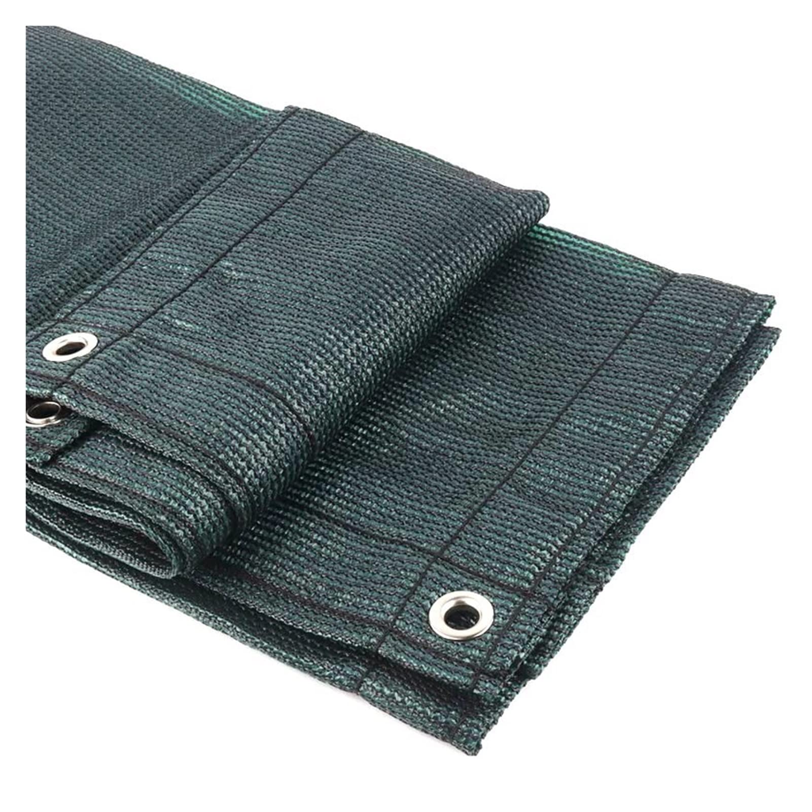 LAErper 95% Shade Net - Thickened UV Resistant Dark Green Sun Shade Cloth for Greenhouse, Balcony, Garden Fence & Plant Protection (1.2m x 5m, 100cm Eyelet Spacing) - Perfect for Outdoor Sun Protection, Privacy Screening & Plant Shading