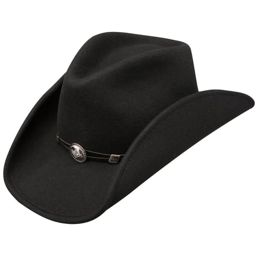 Stetson Men's Hollywood Drive Western Cowboy Hat for Men - Classic Felt Cowboy Hat for Rodeo, Country Music, and Outdoor Adventures