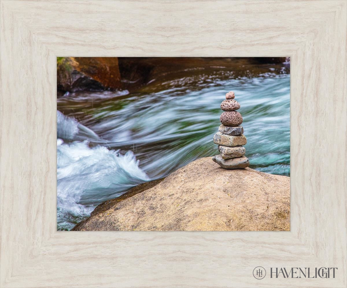 Cairn Meditation Stones - Natural Balancing Stones for Mindfulness, Stress Relief & Yoga - Perfect for Home, Office & Outdoor Meditation Practice