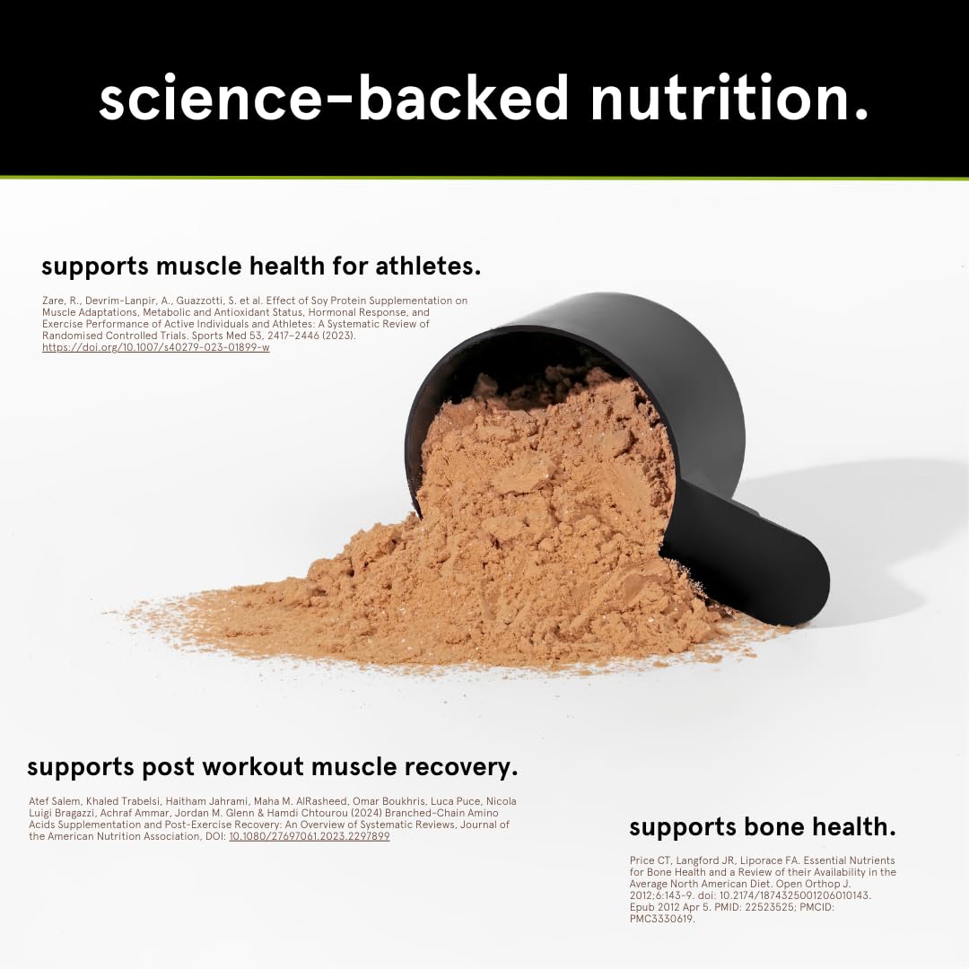 Soylent Chocolate Complete Protein Powder - 30g Protein Shake for Muscle Growth & Recovery with BCAAs, DHA, MCT, 28 Vitamins & Minerals | Zero Sugar, Gluten Free, Vegan (1.25lb) | Perfect for Post-Workout, Meal Replacement & Weight Management