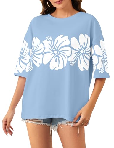 White Hibiscus in Blue