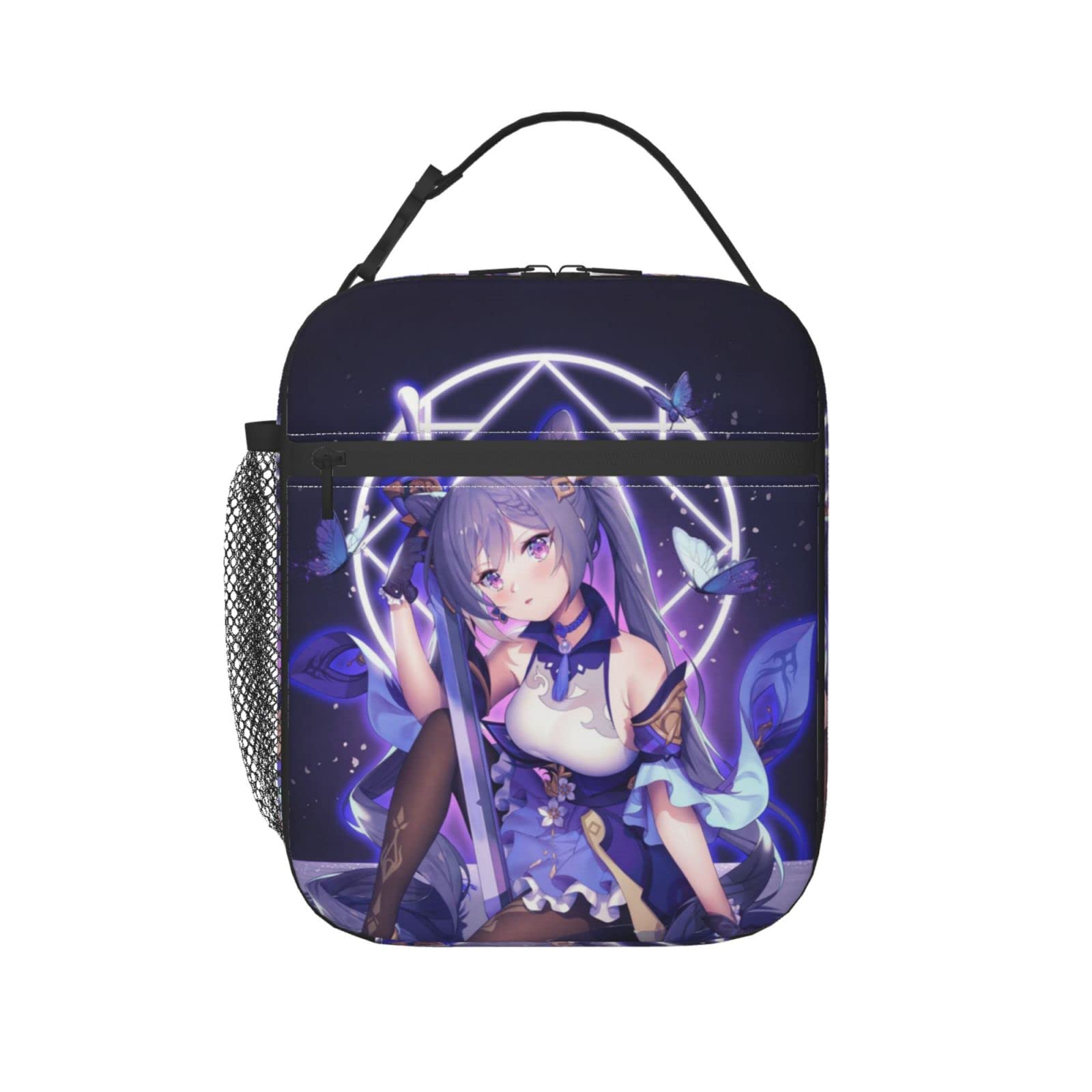 Genshin Impact Insulated Lunch Bag - Reusable Tote Lunch Box for Women, Men, Adults & Kids - Perfect for School, Work, Picnics & Travel