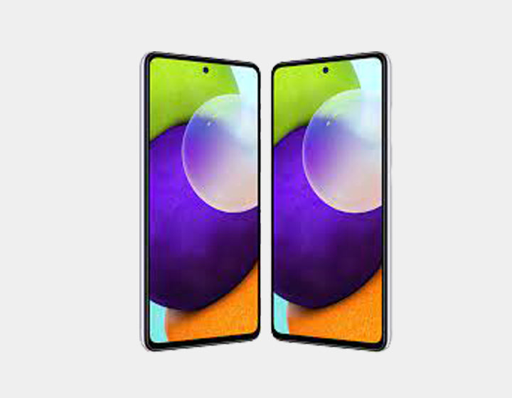 Samsung Galaxy A72 A725F DS 4G Smartphone - 128GB Storage, 8GB RAM, GSM Unlocked, Blue - Perfect for Travel, Business & Everyday Use