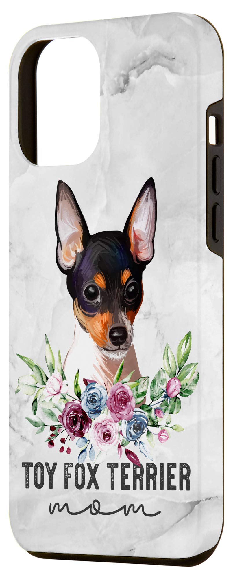iPhone 12 Pro Max Case - Cute Fox Terrier Design for Dog Lovers & Pet Moms