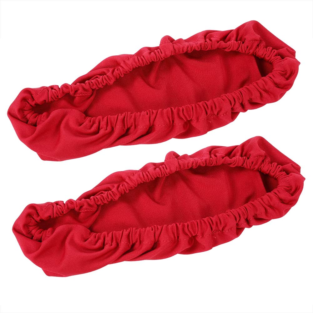 Ergonomic Armrest Covers for Office & Gaming Chairs - Soft Elbow Support Pads, Comfortable Desk Chair Armrest Protectors (Wine Red) - Perfect for Home Office, Gaming Setup & Workspace Comfort